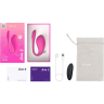 Вибратор WE-VIBE JIVE 2 розовый, в комплекте батарейка для пульта SNJV4SG3